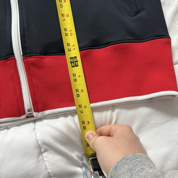 Nike Mens Size Medium Jacket Red Blue Full Zip Track USA Olympic Collared - Picture 4 of 8